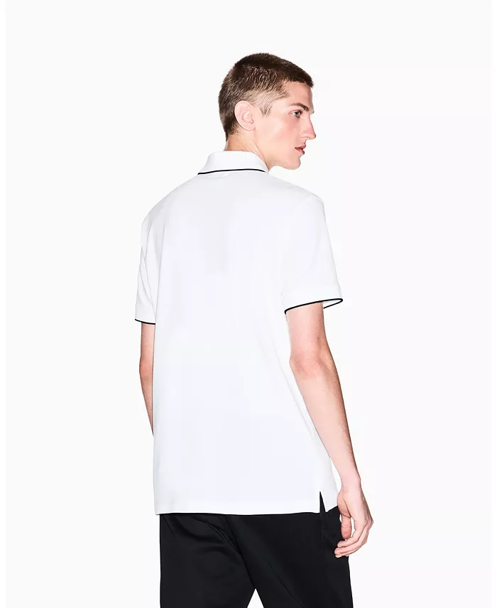 Men's Grosgrain Logo Polo Shirt - thumbnail 2