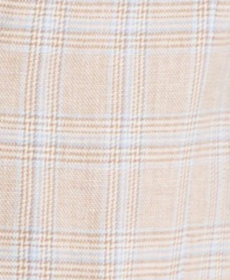 Men's Cotton & Linen Printed Modern-Fit Sport Coat