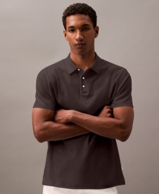 Calvin Klein - Men's Short Sleeve Supima Cotton Polo Shirt