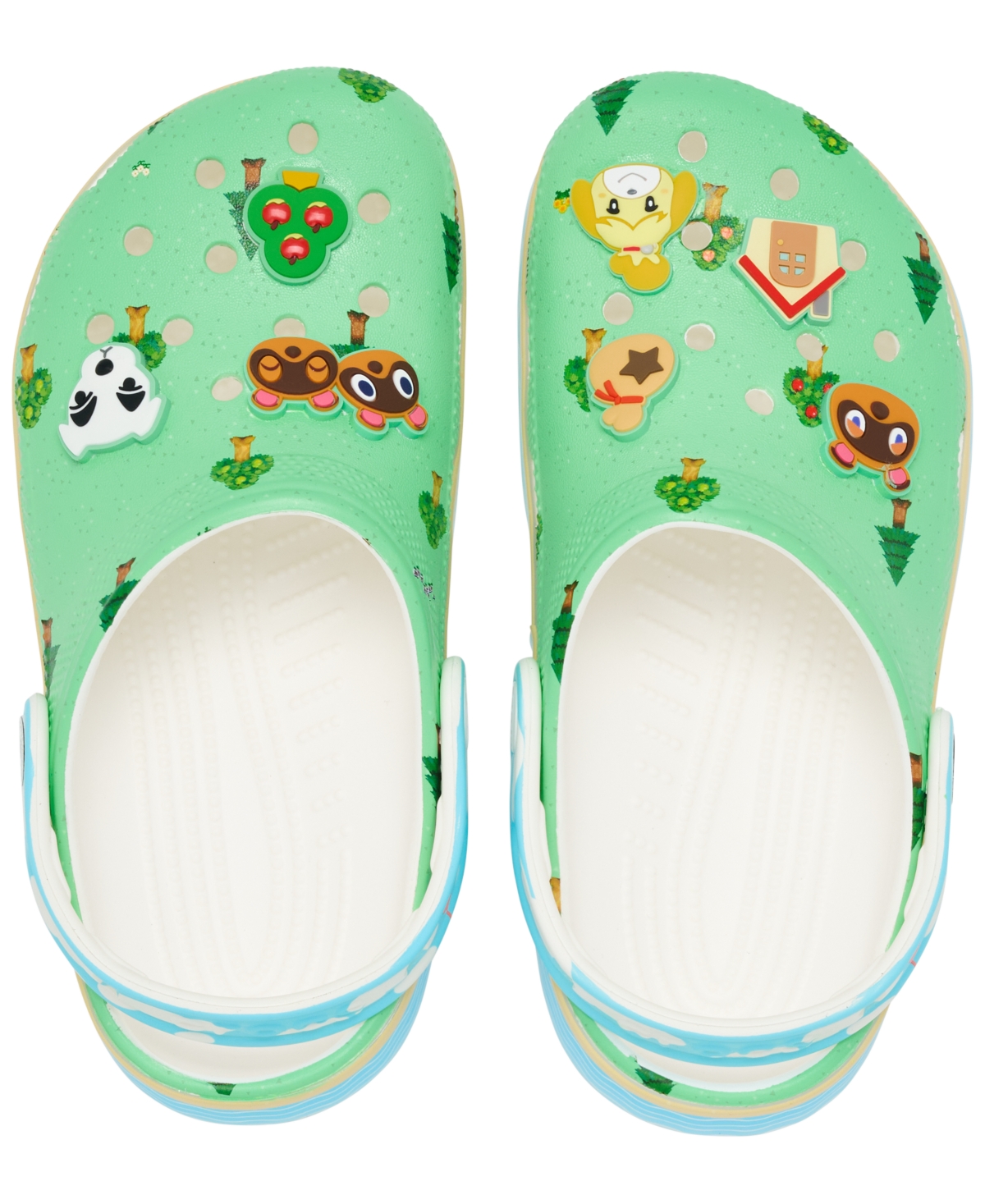 Crocs Little Kid's Animal Crossing Classic Clog Sandals From Finish Line In Multi