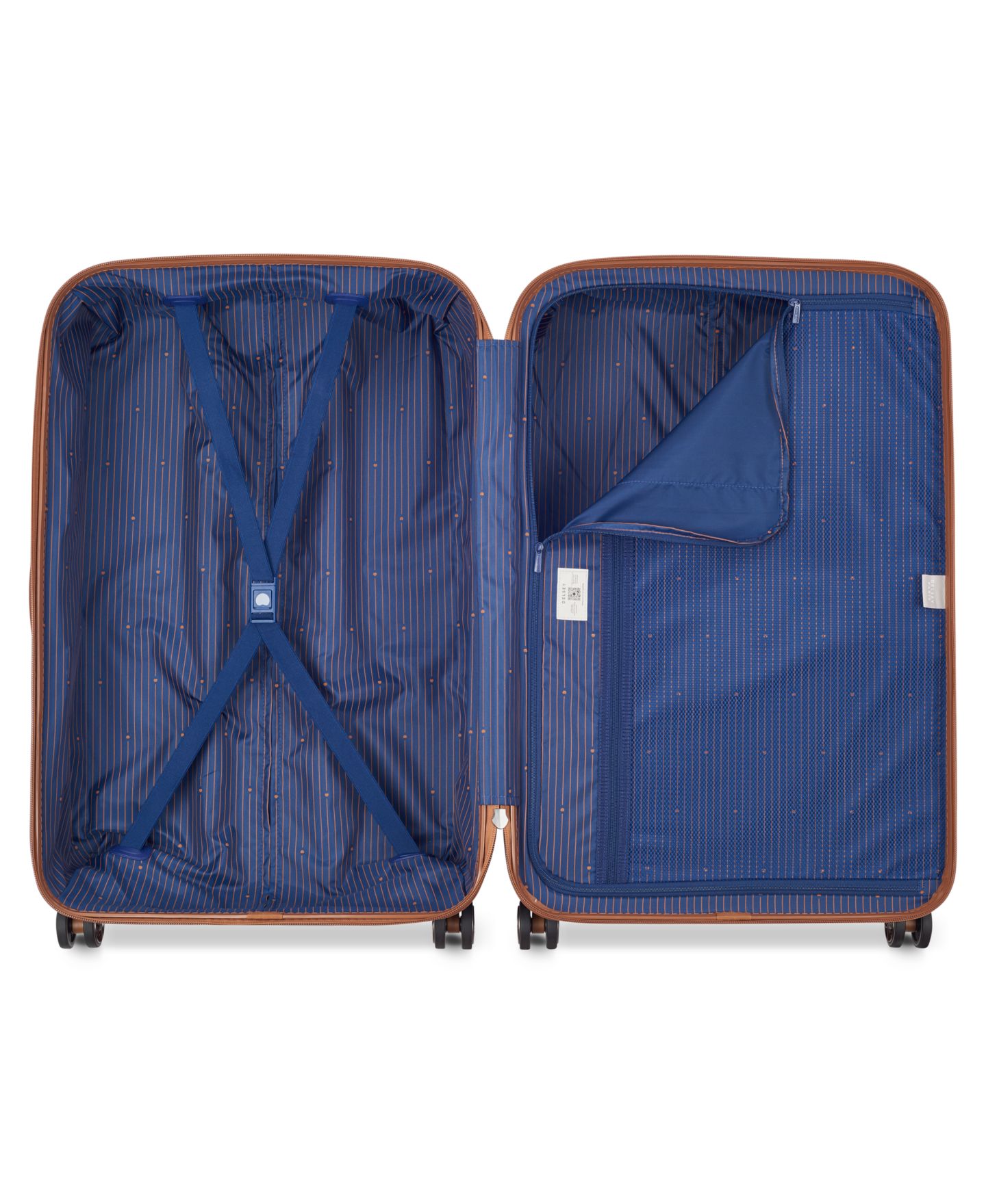 Сумки Delsey Paris Flânerie Carry-On and Large Spinner Set, цвет: Чёрный коричневый — фото 8