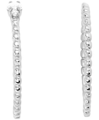 2-Piece Cubic Zirconia Stackable Ring Set (0.27 ct. t.w.) in Sterling Silver