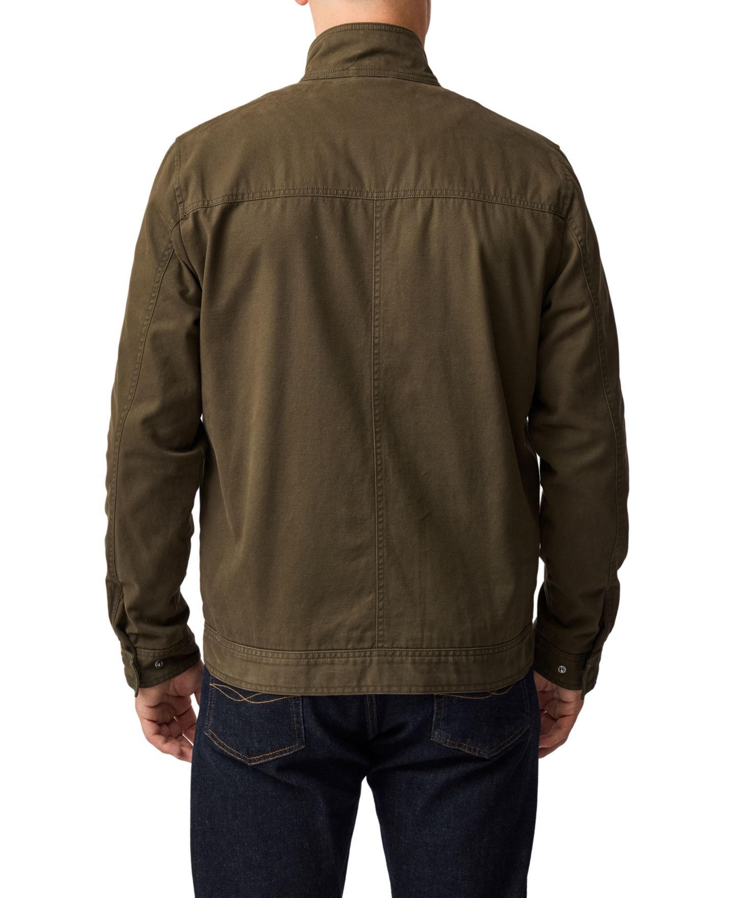 Мужская куртка Rodd & Gunn Armitage Cotton Harrington, цвет: Армейский — фото 2