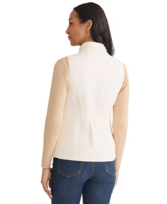 Women's Patch Pocket Vest Jacket