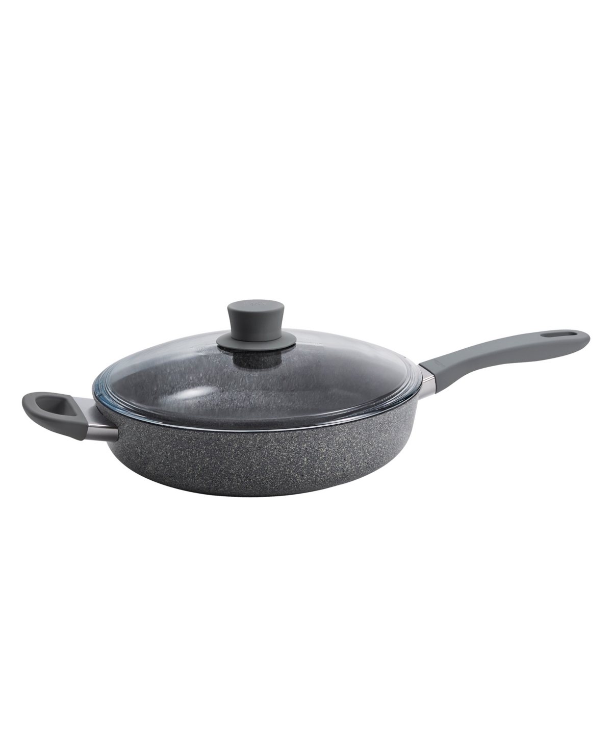 Zwilling Parma Plus Ceramic Nonstick 3.9-quart Saute Pan With Helper Handle And Lid In Gray