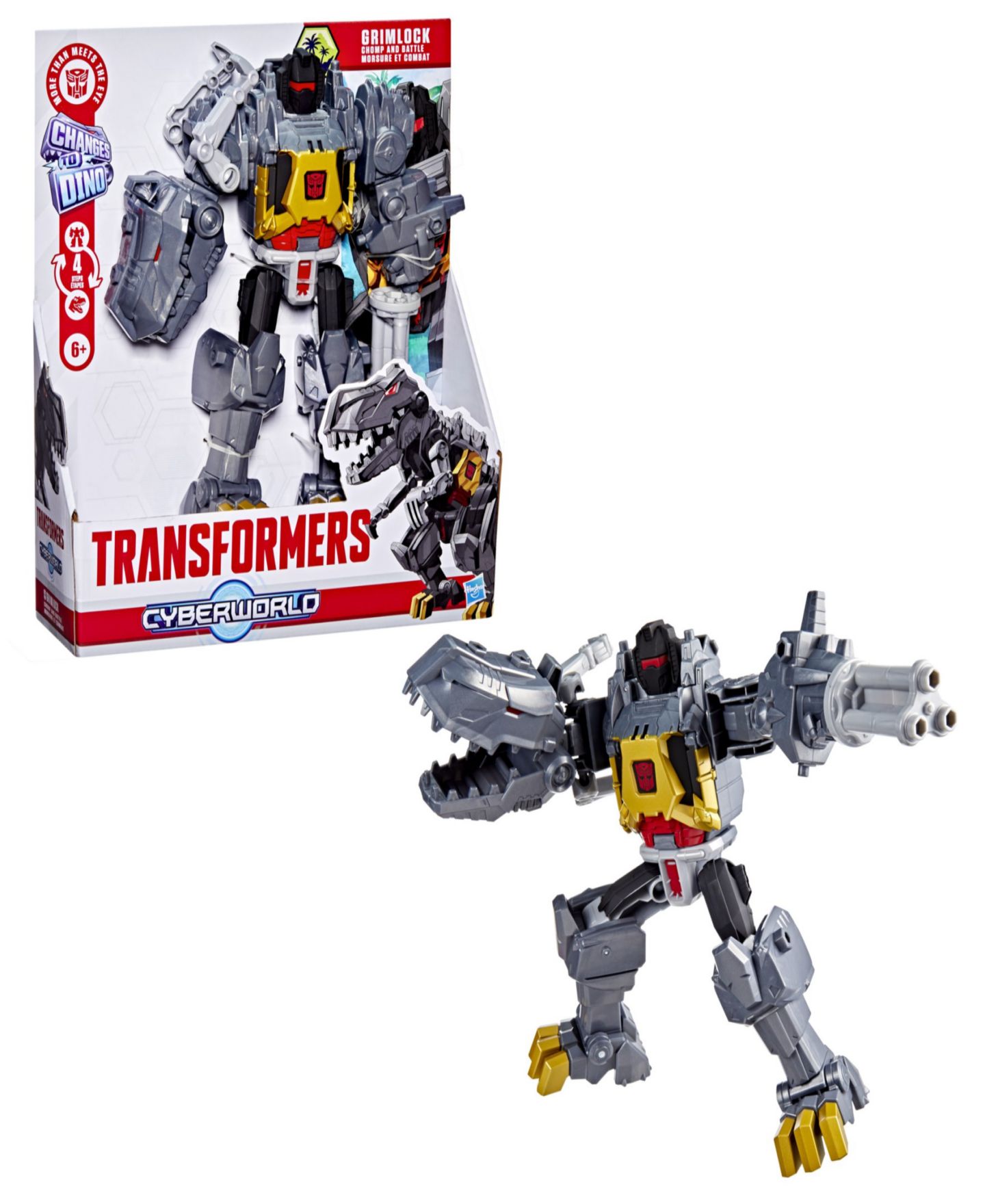 Детские фигурки Transformers Cyberworld Grimlock Chomp and Battle — фото 1