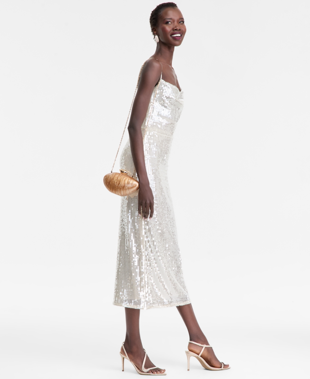 I.n.c. International Concepts Women's Sleeveless Sequin Dress, Macy's Exclusive