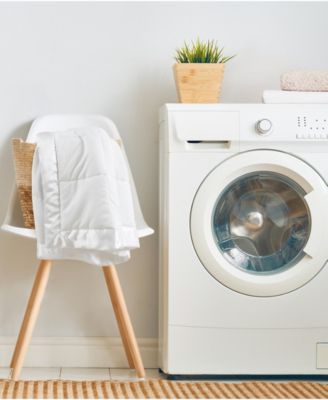 Windom Lightweight Down Alternative Satin Trim Blanket, Full/Queen