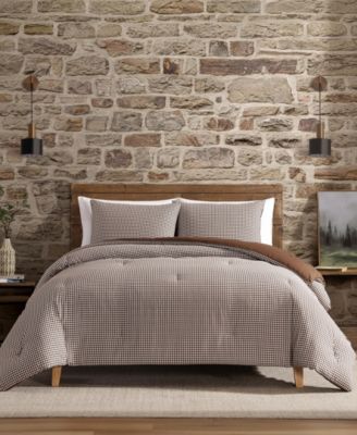 Eddie Bauer Harrison Cotton Reversible Comforter Set In Multi