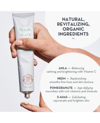 Facial Wash | Clean Slate by | Face Wash for Women and Men | Face Care | Exfoliating Face Wash with AHA | Gentle Face Cleanser for Acne Treatment | Natural Face Wash and Face Exfoliator | 3 Fl Oz