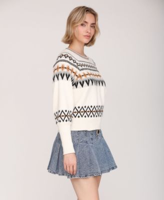 Women's Balloon Sleeves Sweater