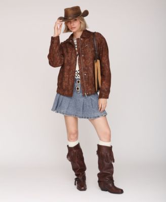 Women's Oversized Bomber Jacket