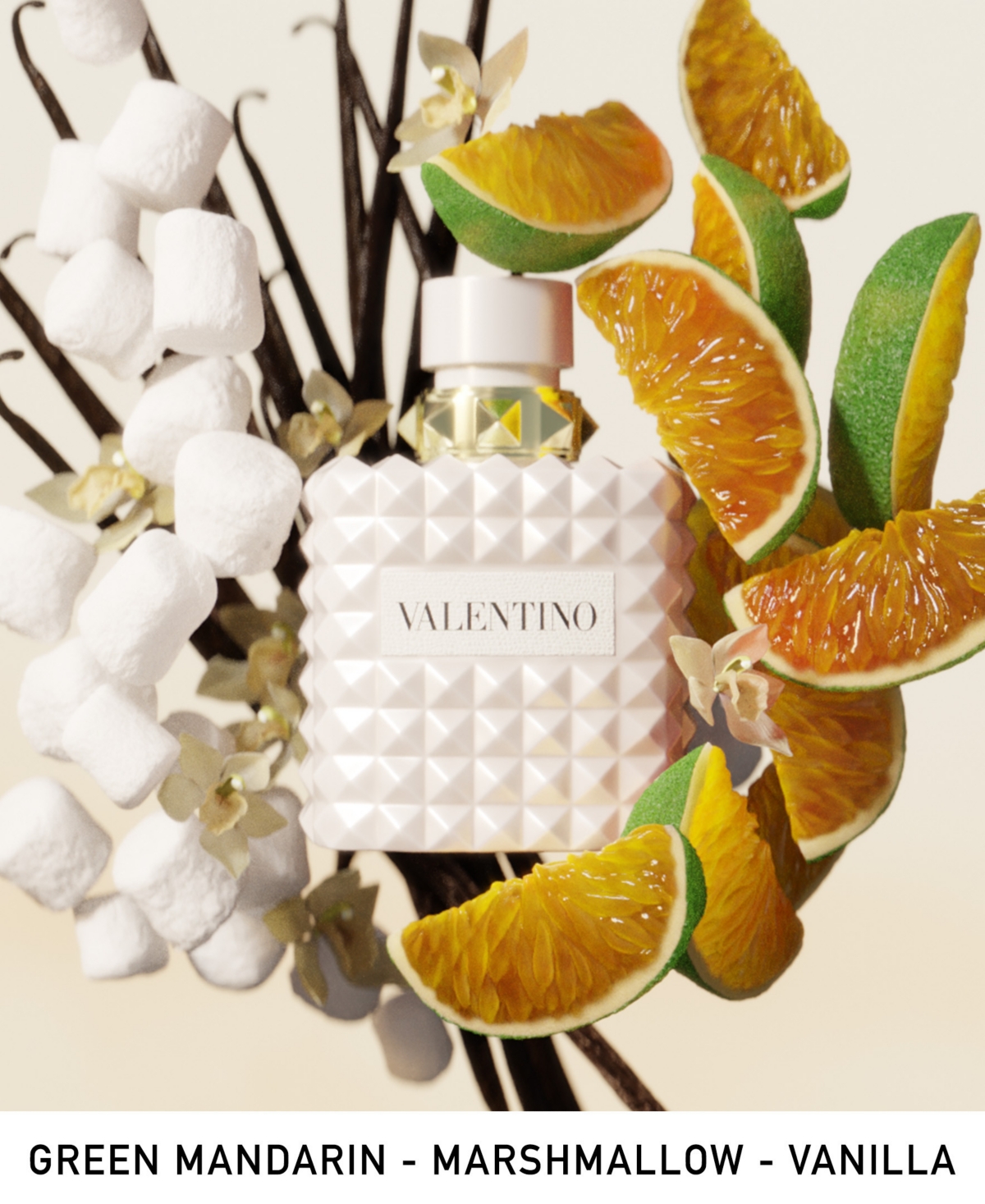 Valentino Uomo Born In Roma Rendez-vous Ivory Eau De Toilette 3.4 Oz/100 ml In Transparent