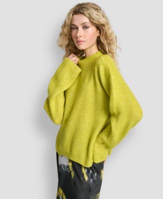 Women's Funnel Neck Long Sleeves Sweater