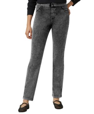 Women's High-Rise Denim Baby Bootcut Leggings