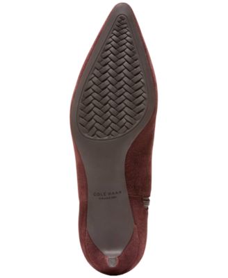 Cole Haan Go-to Janece Dress Boots - Madeira Brown Suede - 5.5