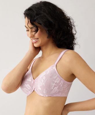 Women's Awareness Full Figure Seamless Underwire Bra 85567, Up To I Cup