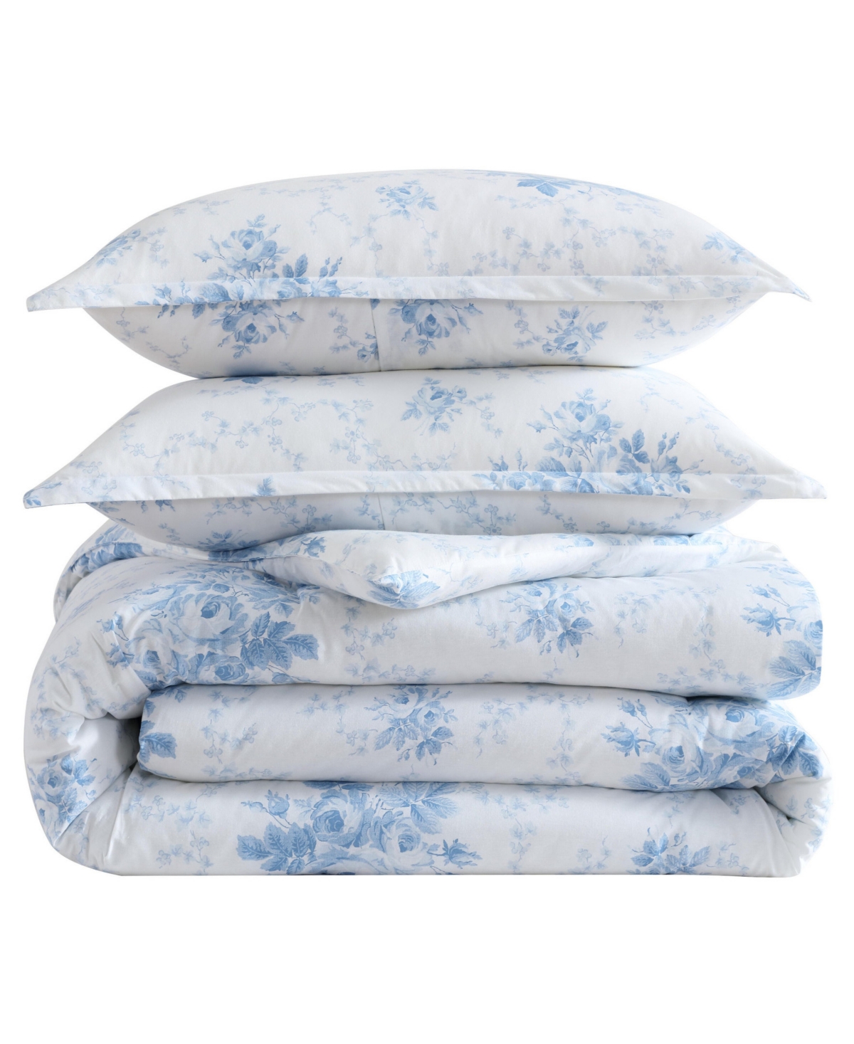 Laura Ashley Sophia Cotton Duvet Cover Set In Multi