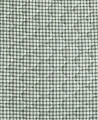 Gracie's Gingham Cotton 3-Pc. Quilt Set, King