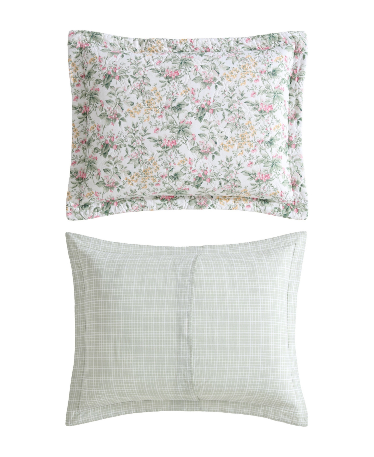 Laura Ashley Bramble Floral Cotton 2-pc. Quilt Set, Twin