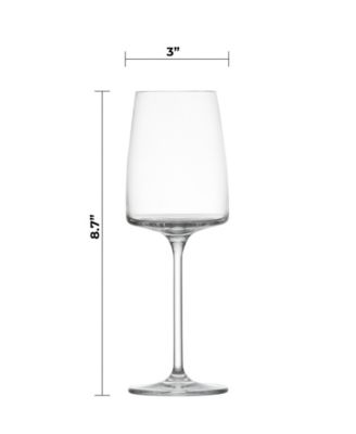 Sensa Red & White Wine Glasses, Set of 8