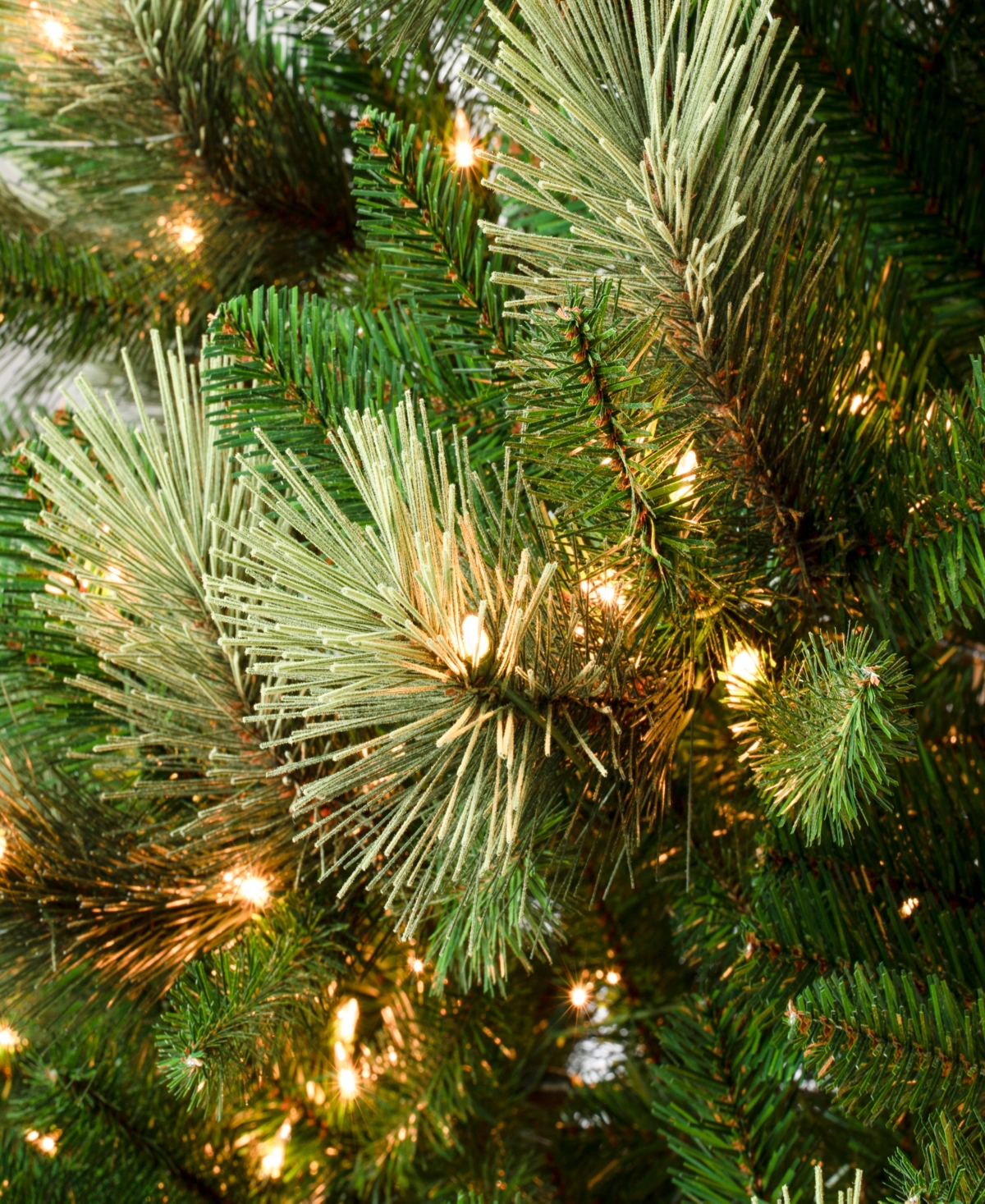 National Tree Company 4.5 Ft. Pre-lit Charleston Pine Hinged Tree In Green