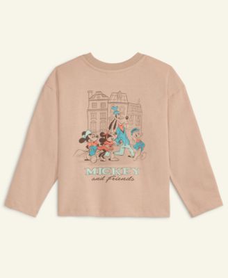 Boys 2T-7 Disney Mickey Mouse Long-Sleeve Tee, Macy's Exclusive