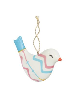 Kit Kemp Christmas Puffed Bird Rik Rak Ornament