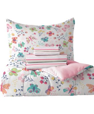 Butterfly Garden 5-Pc. Comforter Set, Twin