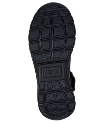 Women's Relaxed Fit: Easy Going - Game Hour Air-Cooled Memory Foam Winter Boots from Finish Line