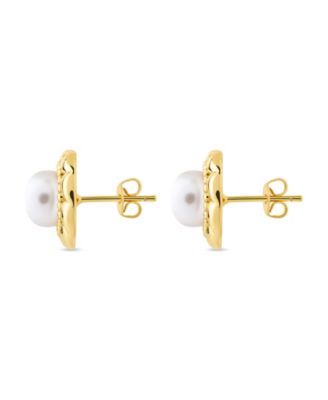 Eudora Cultivated Pearl Stud Earrings