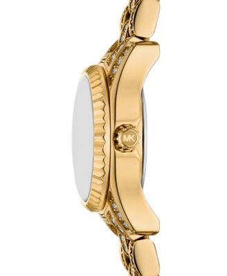 Women's Lexington Three-Hand Gold-Tone Stainless Steel Watch, 19mm