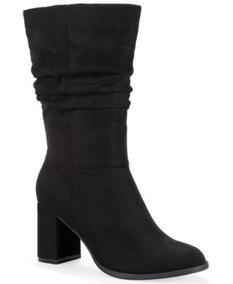 Women's Reneee Scrunch Mid Shaft Boots, Macy's Exclusive