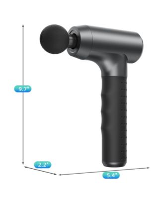 3200 RPM Massage Gun Handheld Body Massager with 8 Interchangeable Heads for Muscle Relief