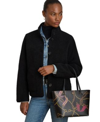 Houndstooth Medium Karly Tote Bag 