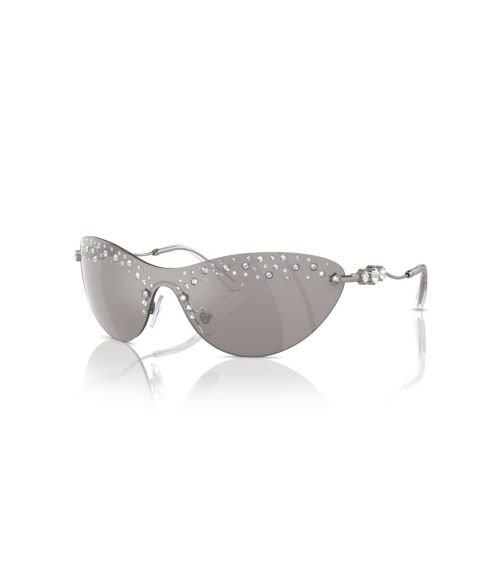 Женские солнцезащитные очки Swarovski Sunglasses, Sk7023, цвет: Графитовый металлик