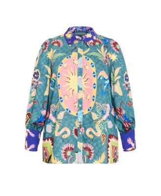 Plus Size Mystic Placement Shirt