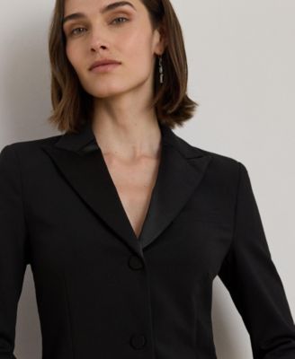 Women's Lapel Peak Detail Dress