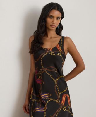 Women's Printed Sleeveless Dress