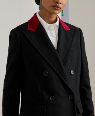 Women's Double Breasted Long Sleeve Coat