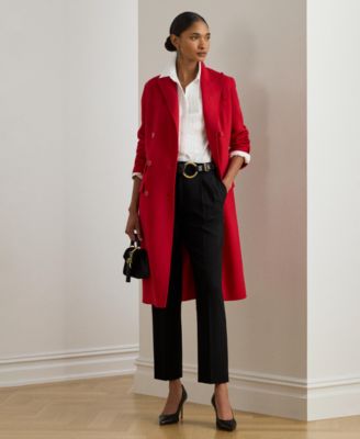 Lauren Ralph Lauren - Women's Double Breasted Long Sleeve Coat