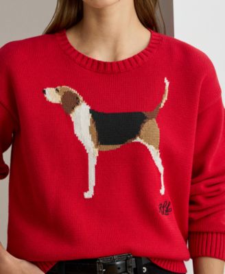 Women's Cotton Dog  Sweater