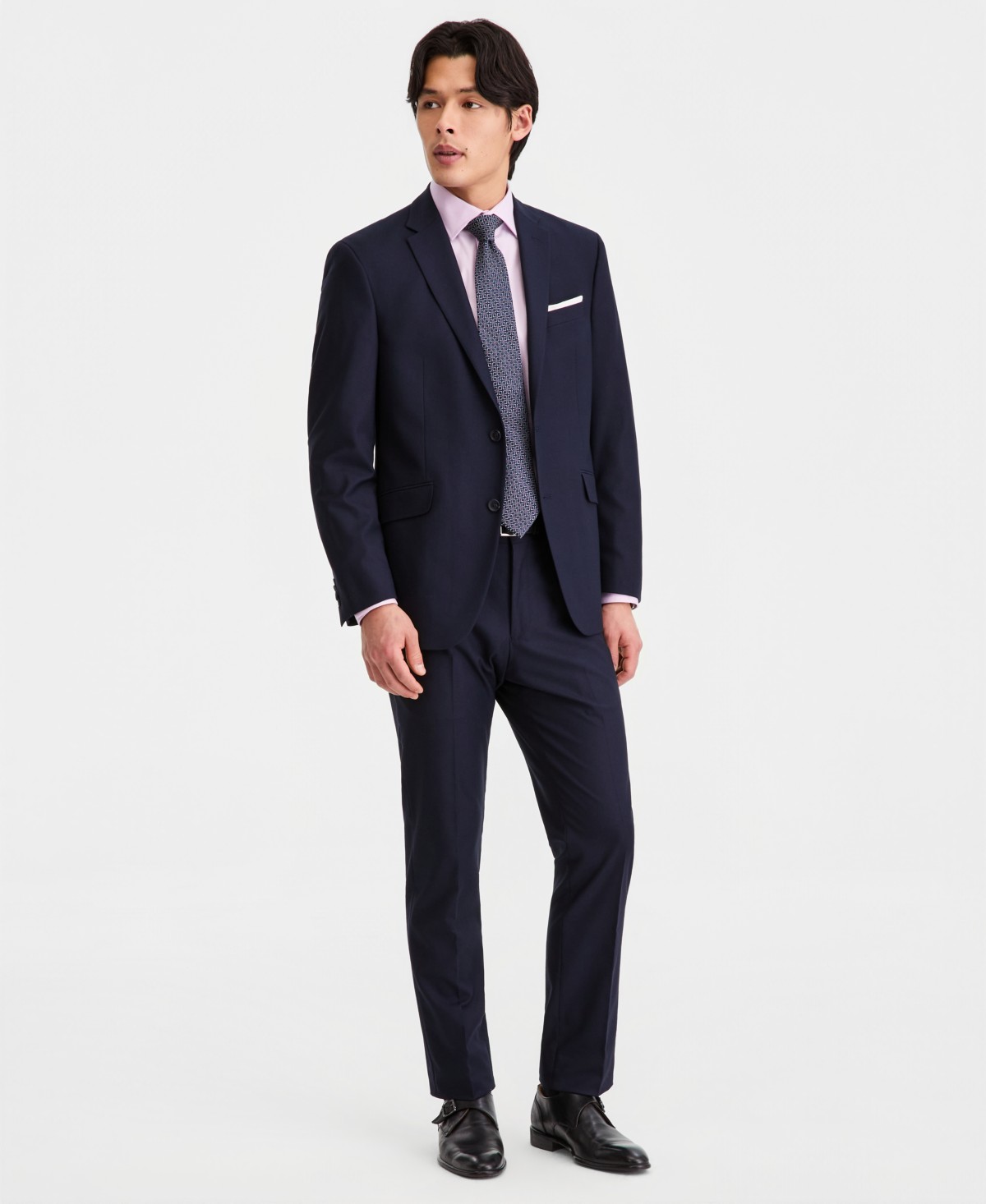 Мужские Kenneth Cole Reaction Men's Techni-Cole Slim-Fit Suit Separates — фото 1