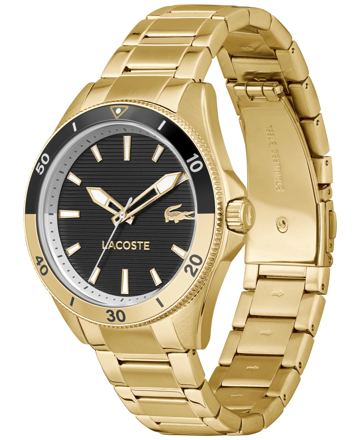 Lacoste Mainsail Watch, 43mm In Gold