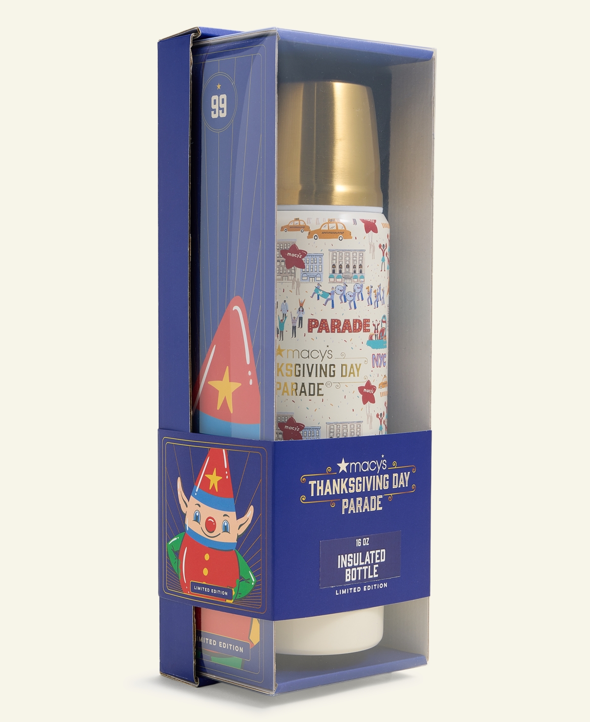 Macy's 99th Thanksgiving Day Parade Nyc Scenic Thermos, Macy's Exclusive