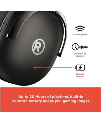 Cooling Gel Wireless Gaming Headset Purple and Black Type-C Charger 3304449