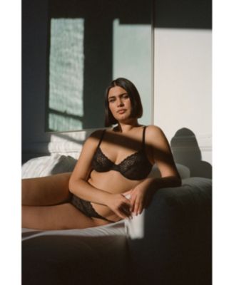 Women's Dare Dot Pattern Unlined Underwire Bra