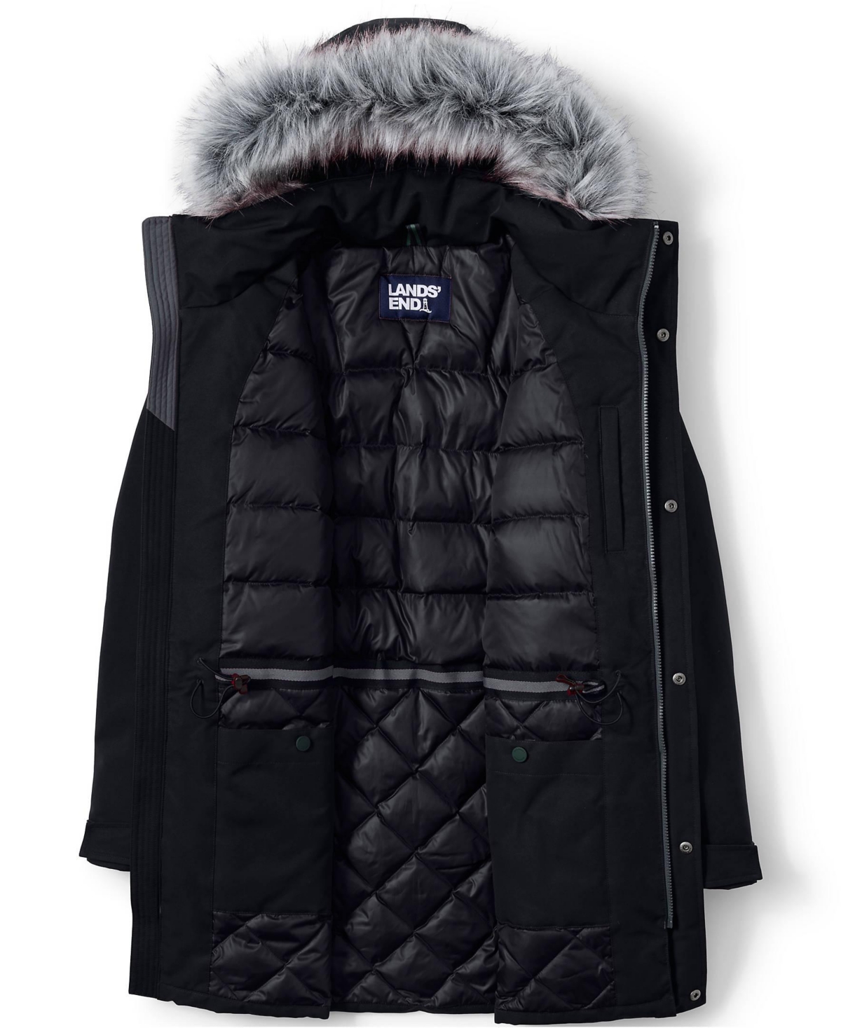 Lands' End Big & Tall Expedition Waterproof Down Parka