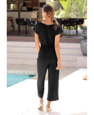 Women's Button Detail Jumpsuit