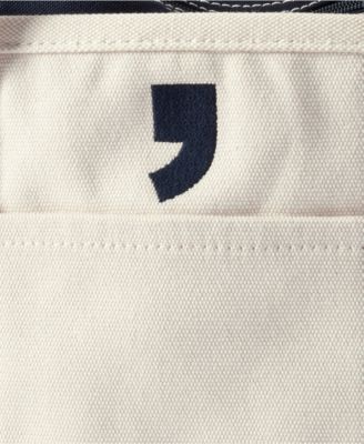 Medium Embroidered 5 Pocket Zip Top Canvas Tote Bag